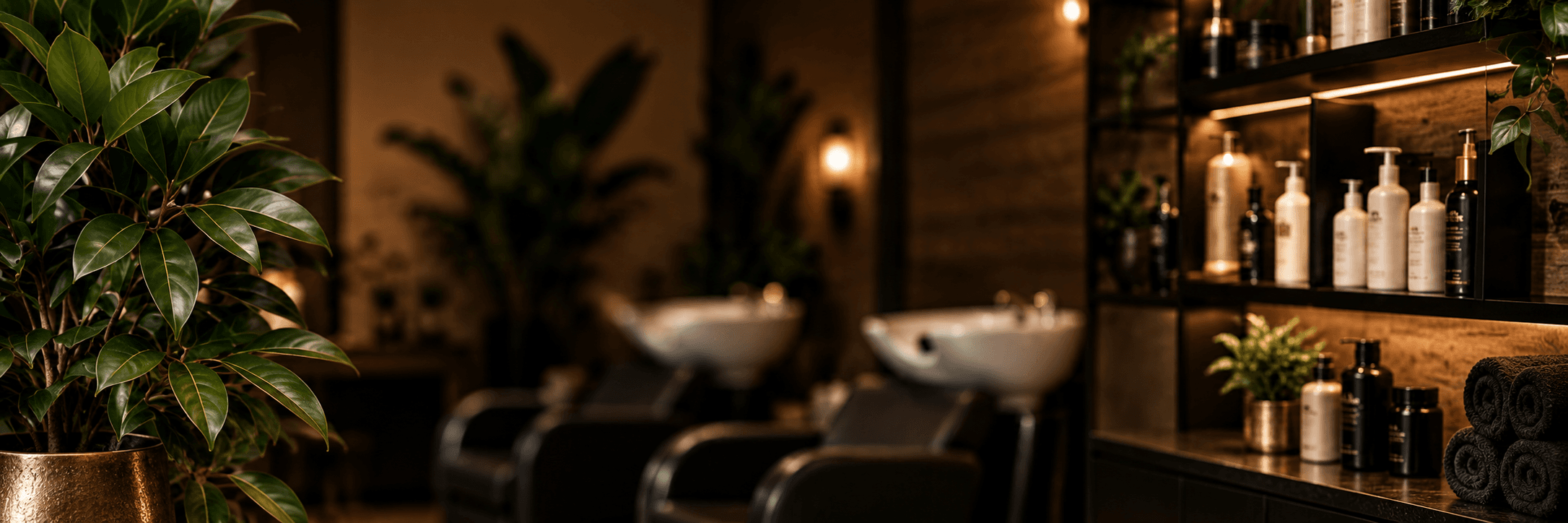 Lumber & Lush salon atmosphere